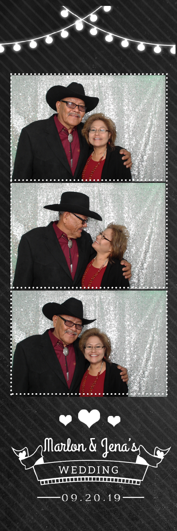 Jena and Marlon's Wedding | View more photos from the event at gallery.photoboothbillings.com/u/PhotoBoothBillings/Jena-and-Marlons-Wedding